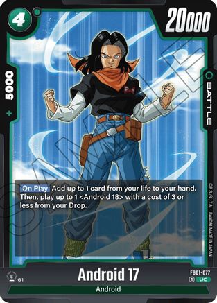 Android 17 - FB01-077 (FB01-077) [Awakened Pulse] - Deck Out Gaming