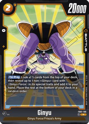 Ginyu - FB01-108 (FB01-108) [Awakened Pulse] Foil - Deck Out Gaming