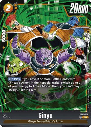 Ginyu - FB01-109 (FB01-109) [Awakened Pulse] Foil - Deck Out Gaming