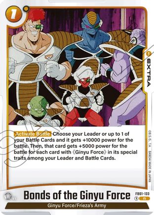 Bonds of the Ginyu Force (FB01-133) [Awakened Pulse] Foil - Deck Out Gaming