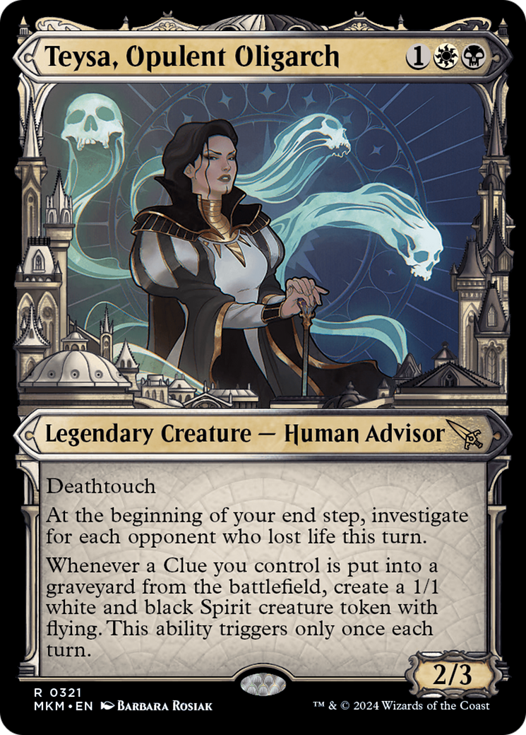 Teysa, Opulent Oligarch (Showcase) (0321) (321) [Murders at Karlov Manor] foil - Deck Out Gaming