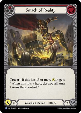 Smack of Reality (BET011) [Blitz Deck: Heavy Hitters - Betsy] - Deck Out Gaming