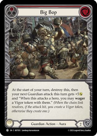 Big Bop (Red) (BET015) [Blitz Deck: Heavy Hitters - Betsy] - Deck Out Gaming
