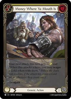 Money Where Ya Mouth Is (Yellow) (BET018) [Blitz Deck: Heavy Hitters - Betsy] - Deck Out Gaming