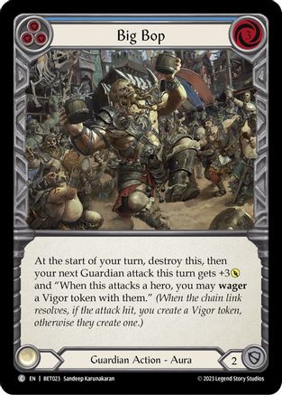 Big Bop (Blue) (BET023) [Blitz Deck: Heavy Hitters - Betsy] - Deck Out Gaming