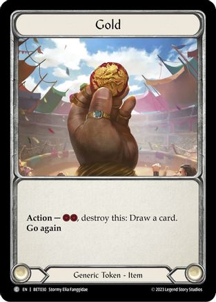 Gold (BET030) [Blitz Deck: Heavy Hitters - Betsy] - Deck Out Gaming