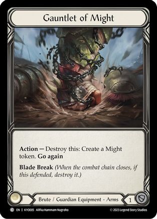Gauntlet of Might (KYO005) [Blitz Deck: Heavy Hitters - Kayo] - Deck Out Gaming