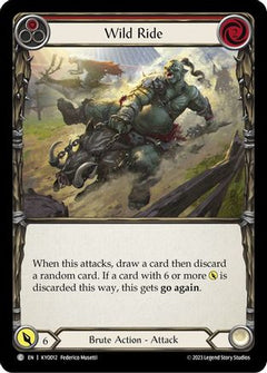 Wild Ride (Red) (KYO012) [Blitz Deck: Heavy Hitters - Kayo] - Deck Out Gaming