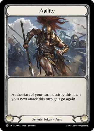 Agility (KYO027) [Blitz Deck: Heavy Hitters - Kayo] - Deck Out Gaming