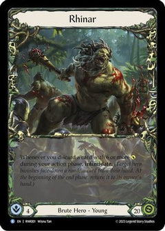 Rhinar (RNR001) [Blitz Deck: Heavy Hitters - Rhinar] Rainbow Foil - Deck Out Gaming