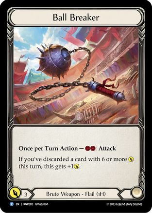 Ball Breaker (RNR002) [Blitz Deck: Heavy Hitters - Rhinar] - Deck Out Gaming