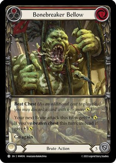 Bonebreaker Bellow (Red) (RNR016) [Blitz Deck: Heavy Hitters - Rhinar] - Deck Out Gaming