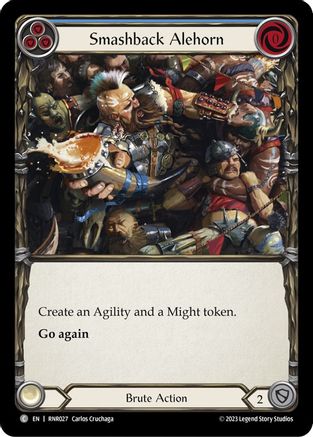 Smashback Alehorn (RNR027) [Blitz Deck: Heavy Hitters - Rhinar] - Deck Out Gaming