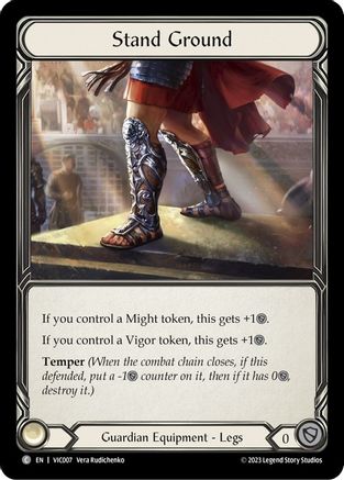 Stand Ground (VIC007) [Blitz Deck: Heavy Hitters - Victor] - Deck Out Gaming