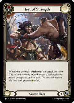 Test of Strength (VIC013) [Blitz Deck: Heavy Hitters - Victor] - Deck Out Gaming