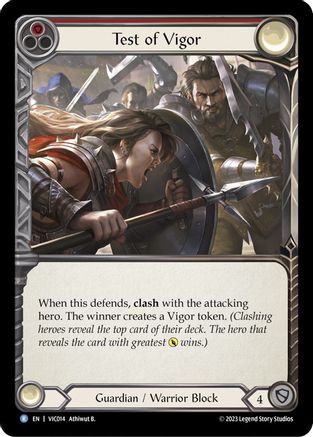 Test of Vigor (VIC014) [Blitz Deck: Heavy Hitters - Victor] - Deck Out Gaming