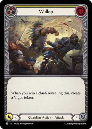 Wallop (Yellow) (VIC019) [Blitz Deck: Heavy Hitters - Victor] - Deck Out Gaming
