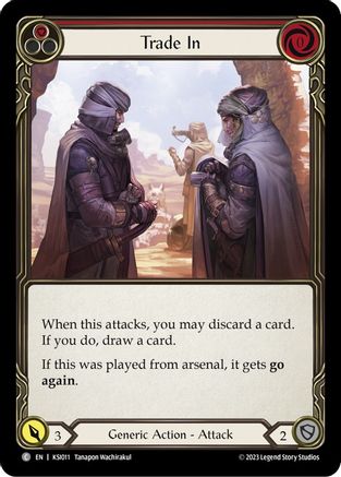 Trade In (Red) (KSI011) [Blitz Deck: Heavy Hitters - Kassai] - Deck Out Gaming