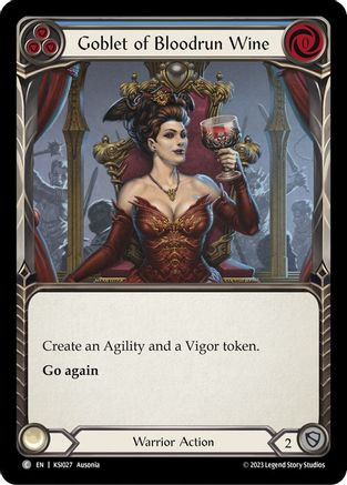 Goblet of Bloodrun Wine (KSI027) [Blitz Deck: Heavy Hitters - Kassai] - Deck Out Gaming