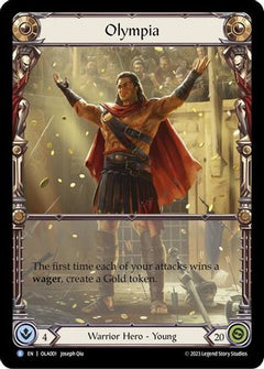 Olympia (OLA001) [Blitz Deck: Heavy Hitters - Olympia] Rainbow Foil - Deck Out Gaming