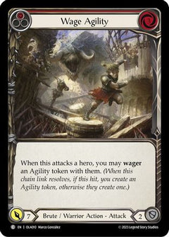 Wage Agility (Red) (OLA010) [Blitz Deck: Heavy Hitters - Olympia] - Deck Out Gaming