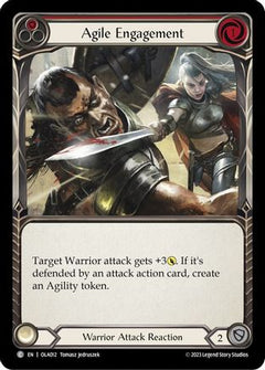 Agile Engagement (Red) (OLA012) [Blitz Deck: Heavy Hitters - Olympia] - Deck Out Gaming