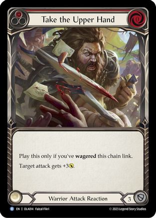 Take the Upper Hand (Red) (OLA014) [Blitz Deck: Heavy Hitters - Olympia] - Deck Out Gaming