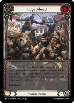 Edge Ahead (Red) (OLA015) [Blitz Deck: Heavy Hitters - Olympia] - Deck Out Gaming