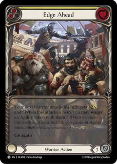 Edge Ahead (Yellow) (OLA019) [Blitz Deck: Heavy Hitters - Olympia] - Deck Out Gaming