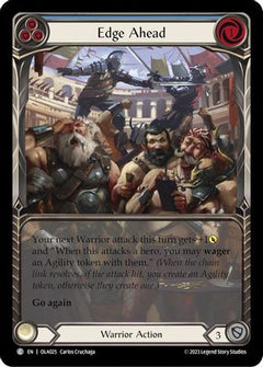 Edge Ahead (Blue) (OLA025) [Blitz Deck: Heavy Hitters - Olympia] - Deck Out Gaming