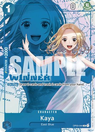 Kaya (Winner Pack Vol. 6) (OP03-044) [One Piece Promotion Cards] Foil - Deck Out Gaming