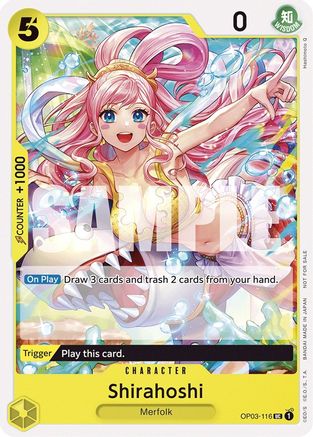 Shirahoshi (Tournament Pack Vol. 6) (OP03-116) [One Piece Promotion Cards] - Deck Out Gaming