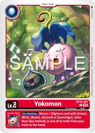 Yokomon (BT15-001) [Exceed Apocalypse] - Deck Out Gaming