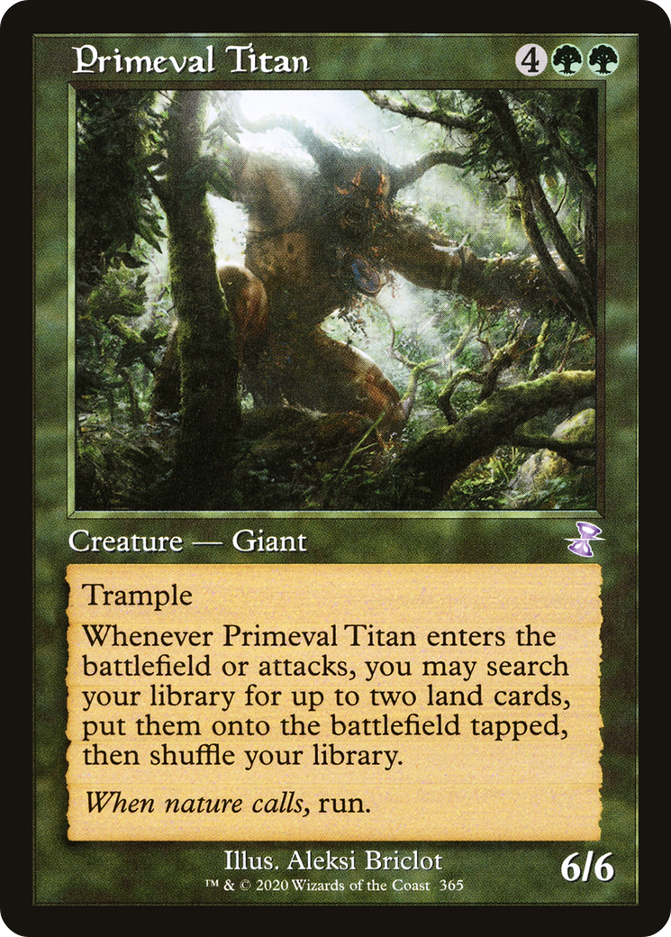 Primeval Titan (365) [Time Spiral Remastered] - Deck Out Gaming