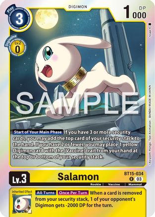 Salamon (BT15-034) [Exceed Apocalypse] Foil - Deck Out Gaming