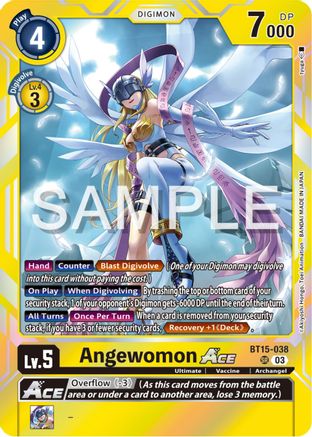 Angewomon ACE (BT15-038) [Exceed Apocalypse] Foil - Deck Out Gaming