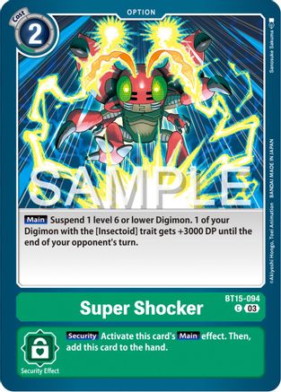 Super Shocker (BT15-094) [Exceed Apocalypse] - Deck Out Gaming