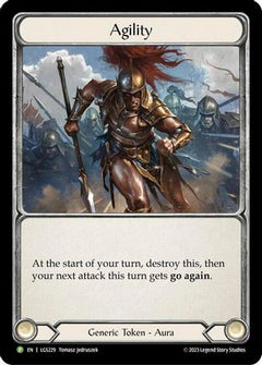 Agility // Gold - LGS229 (LGS229) [Flesh and Blood: Promo Cards] Rainbow Foil - Deck Out Gaming