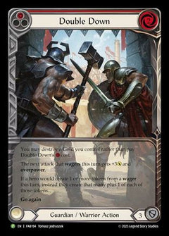Double Down - FAB194 (FAB194) [Flesh and Blood: Promo Cards] Rainbow Foil - Deck Out Gaming