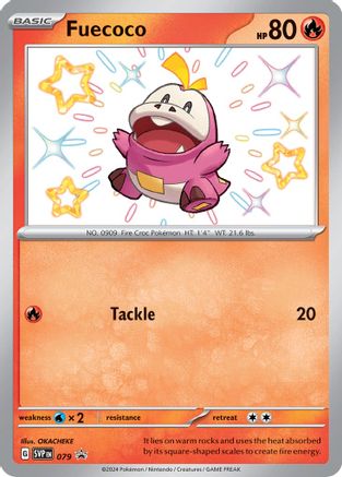Fuecoco - 079 (79) [SV: Scarlet & Violet Promo Cards] Holofoil - Deck Out Gaming