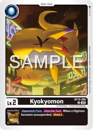 Kyokyomon (BT15-005) [Exceed Apocalypse] - Deck Out Gaming