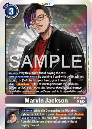 Marvin Jackson (BT15-086) [Exceed Apocalypse] Foil - Deck Out Gaming