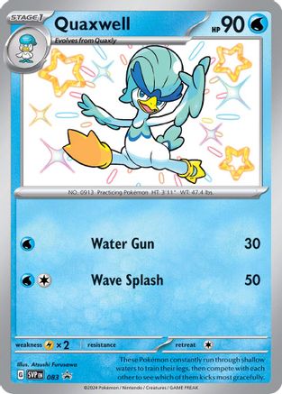 Quaxwell - 083 (83) [SV: Scarlet & Violet Promo Cards] Holofoil - Deck Out Gaming
