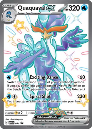 Quaquaval ex - 084 (84) [SV: Scarlet & Violet Promo Cards] Holofoil - Deck Out Gaming