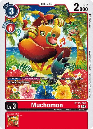 Muchomon (BT15-008) [Exceed Apocalypse] - Deck Out Gaming