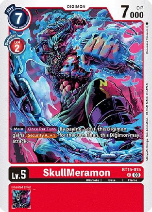 SkullMeramon (BT15-015) [Exceed Apocalypse] - Deck Out Gaming