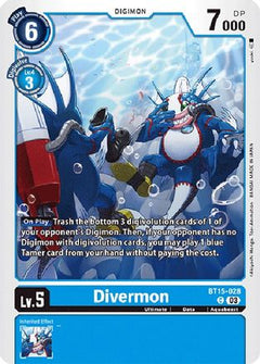 Divermon (BT15-028) [Exceed Apocalypse] - Deck Out Gaming