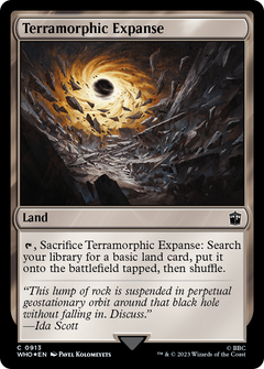 Terramorphic Expanse (Surge Foil) (913) [Doctor Who] foil - Deck Out Gaming