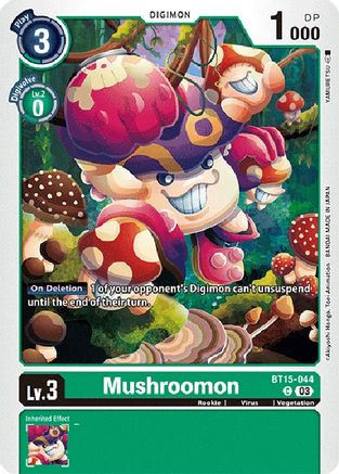 Mushroomon (BT15-044) [Exceed Apocalypse] - Deck Out Gaming