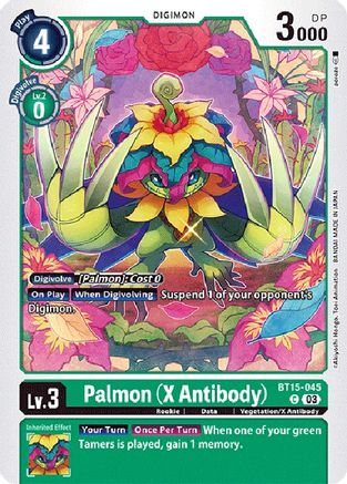 Palmon (X Antibody) (BT15-045) [Exceed Apocalypse] - Deck Out Gaming